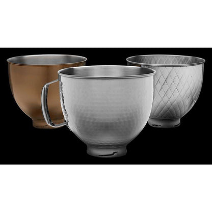 Kitchenaid KSM5SSBRB 5 Quart Tilt-Head Metallic Finish Stainless Steel Bowl