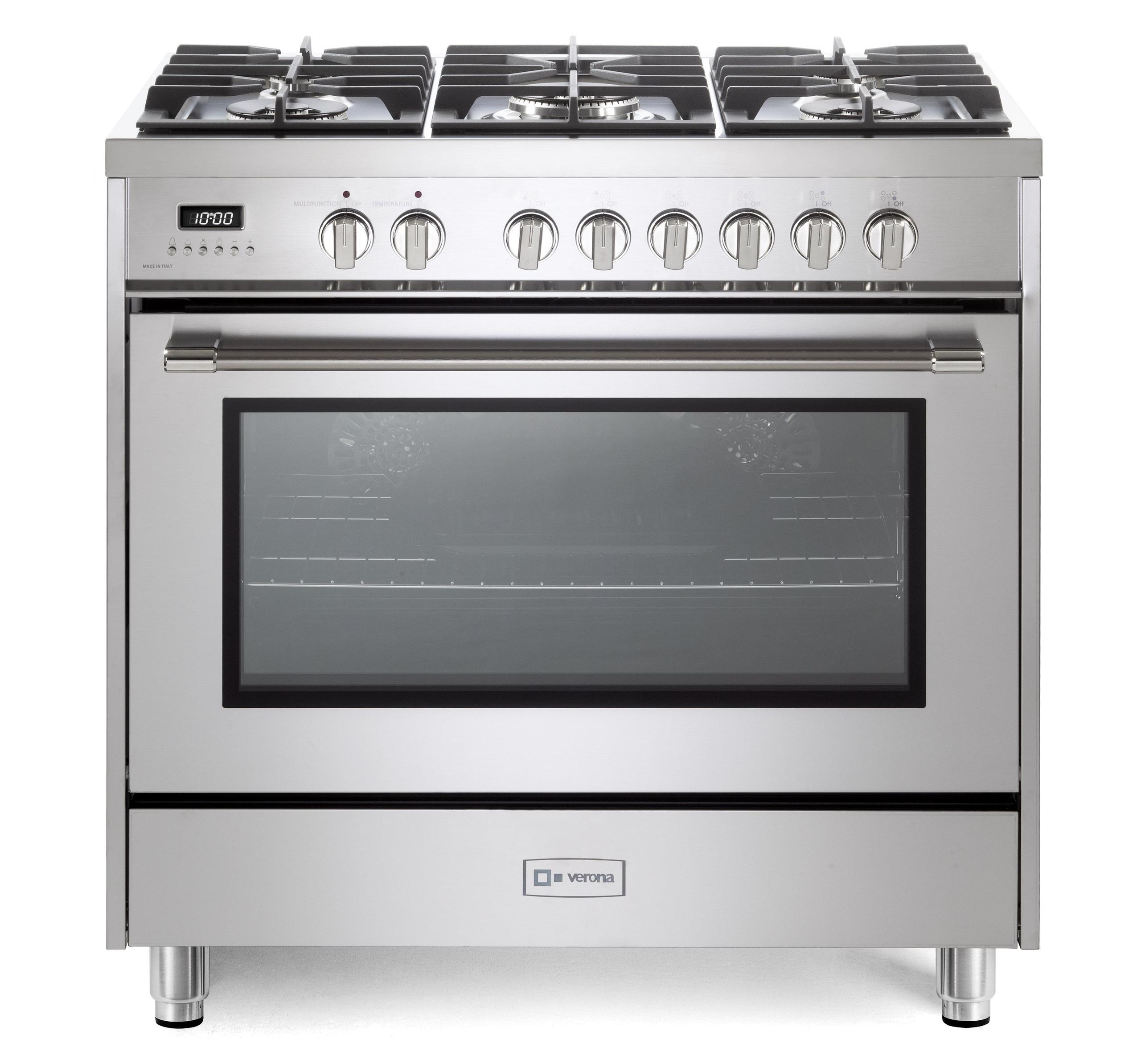 VPRFSGE365SS Verona Prima 36" Dual Fuel Range - Stainless Steel