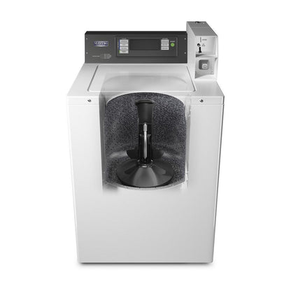 Maytag MAT24PDAGW Commercial Top-Load Washer, Coin Drop Ready