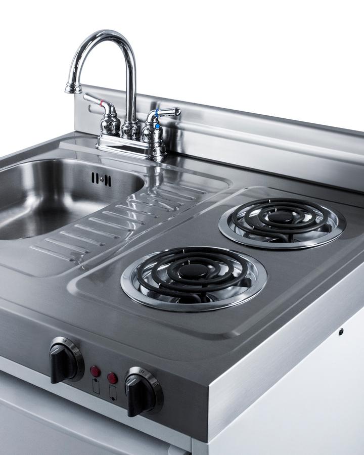 Summit C30EL 30" Wide All-in-one Kitchenette