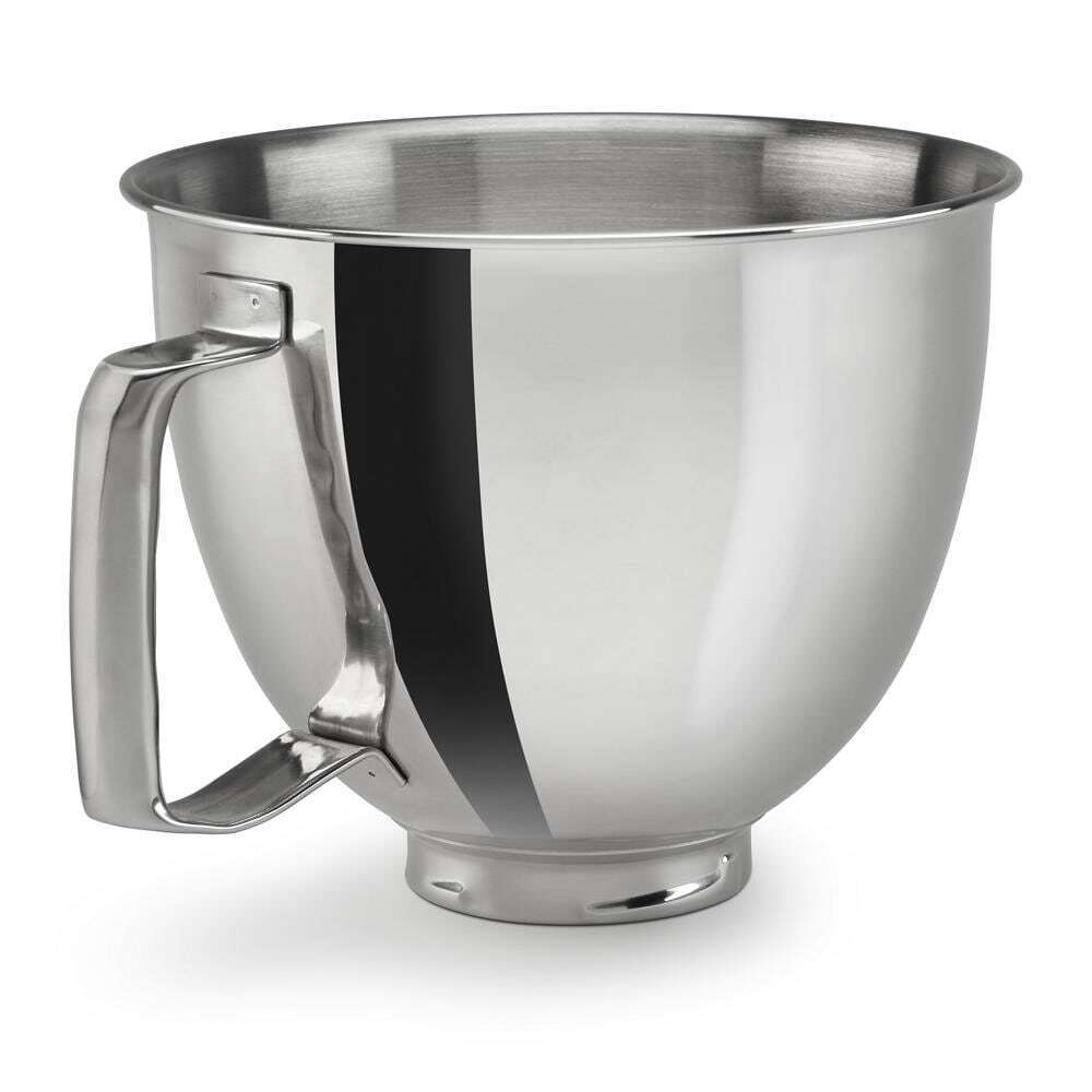 Kitchenaid KSM35SSFP 3.5 Quart Polished Stainless Steel Bowl with Handle
