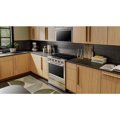 Kitchenaid KSGS430SPS 5.0 Cu. Ft. Smart Slide-in Gas Range with Convection Cooking Modes and Steam Bake Mode