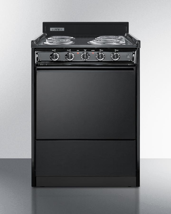 Summit TEM610C 24" Wide Electric Coil Range