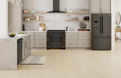 Bosch B36FD52SNB 500 Series, French Door Bottom freezer, multi door, 36'', Black inox-antifingerprint, Total No Frost