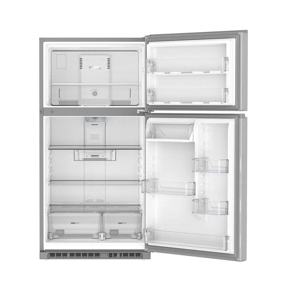 WRTX3021TZ Whirlpool® 32.8-inch Wide Top Freezer Refrigerator with Total Coverage Cooling- 21.3 Cu. Ft.