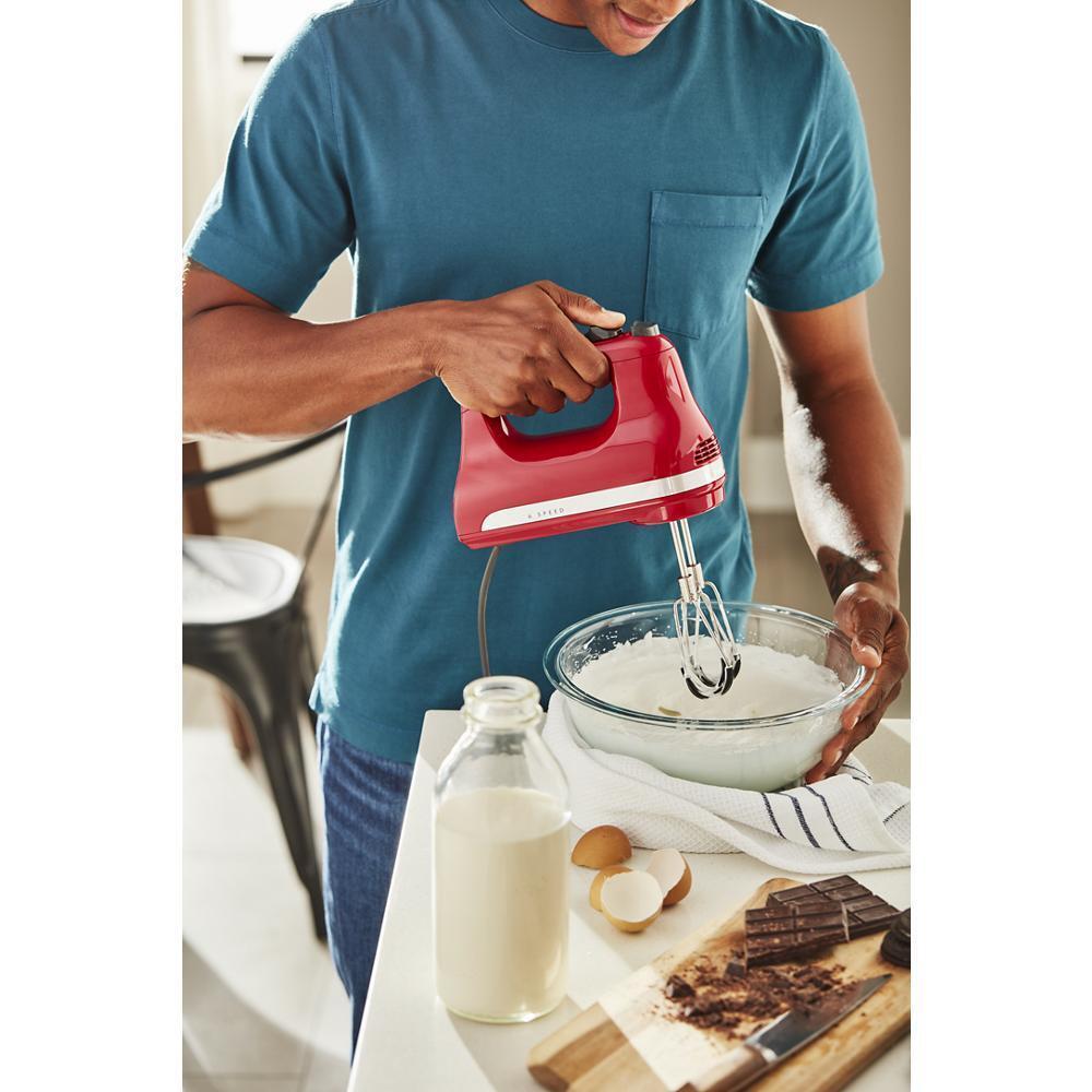 Kitchenaid KHM6118ER 6 Speed Hand Mixer with Flex Edge Beaters