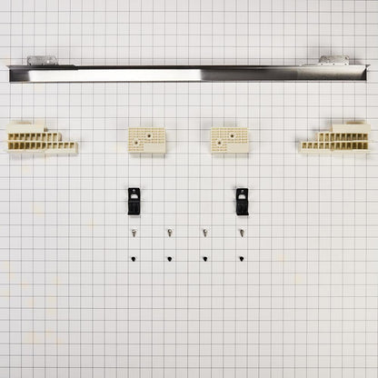 Kitchenaid W10801482 JennAir 30-IN Oven Flush Installation Trim Kit - Stainless Steel for Built-In Oven/Microwave Combination Models (JMW2430DS, JMW2430DP, JMW3430DS, JMW3430DP)