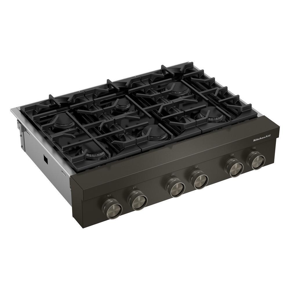 KCGK936TBE KitchenAid® 36-inch 6-Burner Gas Commercial-Style Rangetop