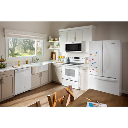 Whirlpool WMMS5630TW 2.1 cu. ft. Microwave Hood with 4-Speed Venting