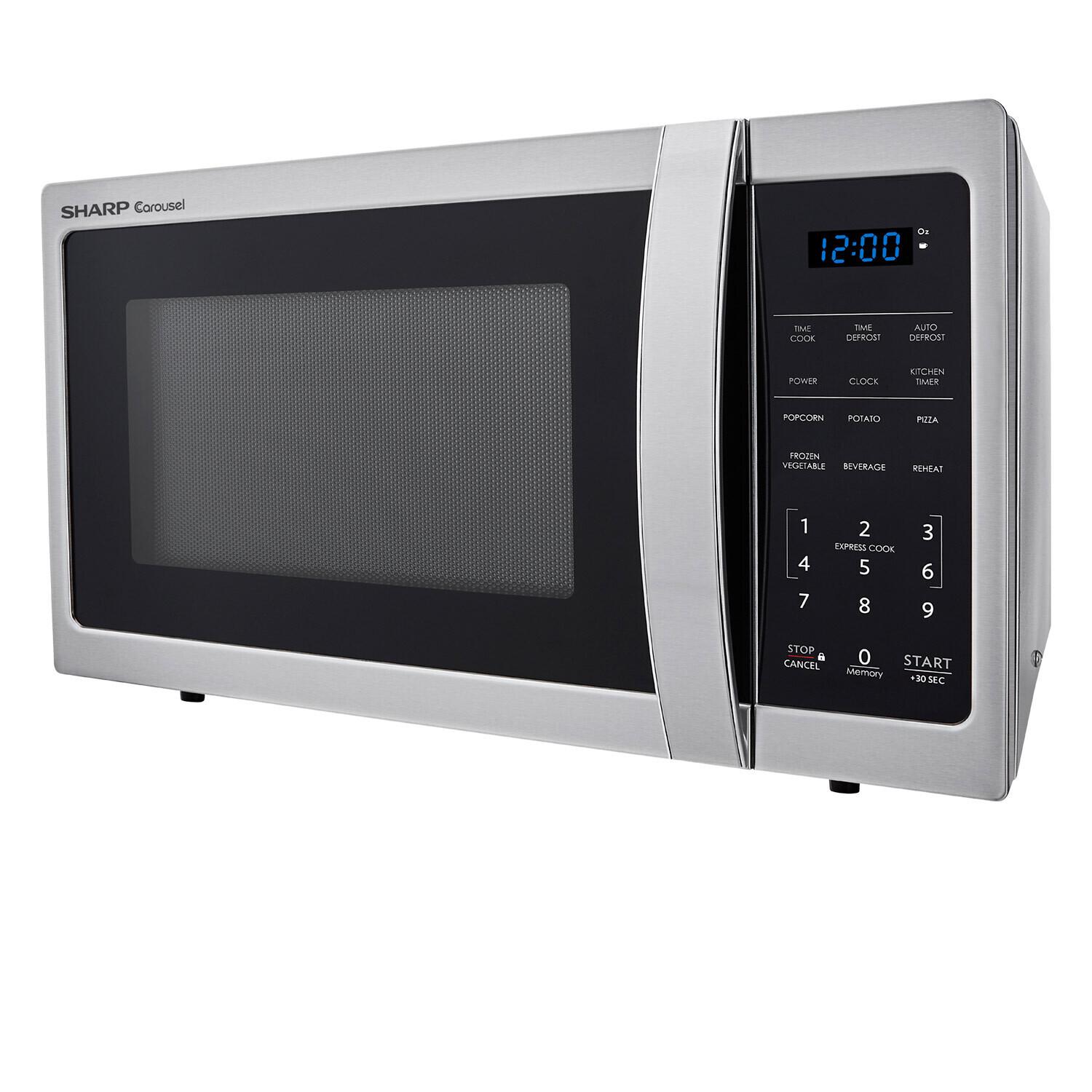 0.9 cu ft cheapest Stainless Steel Countertop Microwave