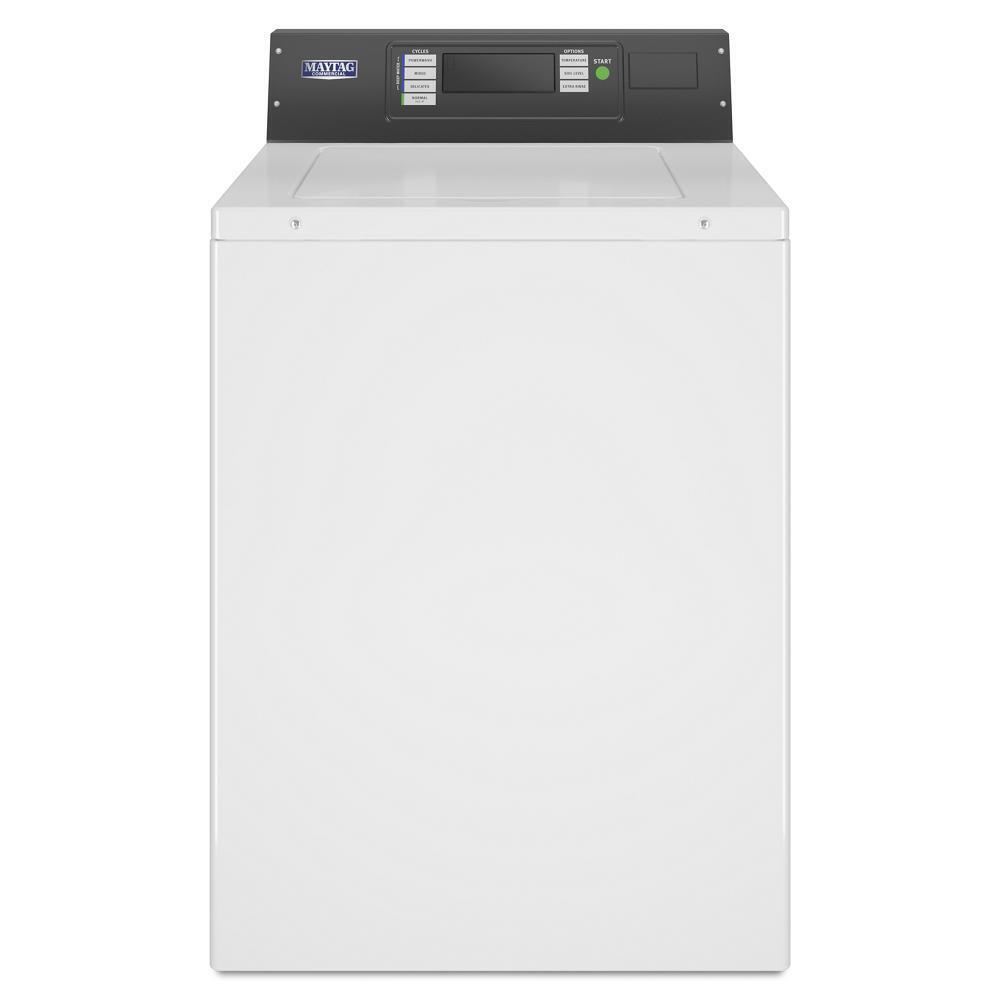 Maytag MAT24PRAWW Commercial Top-Load Washer, Card Reader Ready or Non-Vend
