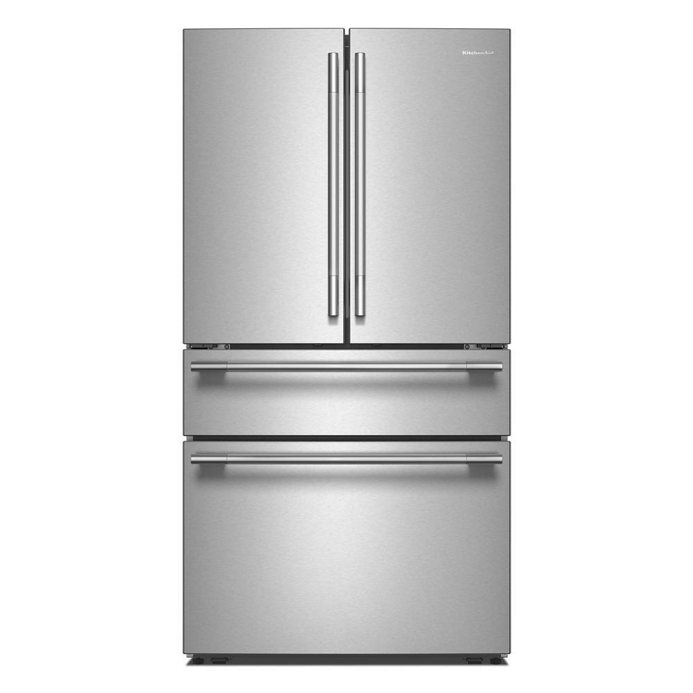 Kitchenaid KRMF336SPS 30 cu. ft. French Door Refrigerator with Interior Water and Ice and FreshChill™ Full-Width Refrigerated Drawer