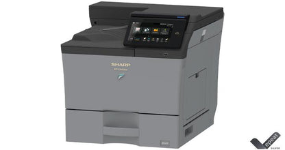 Sharp BPC545PW BP-C545PW Color Printer Prints up to 45 pages per minute Maximum paper capacity of 2,350 sheets Exceptional Image Quality with 1,200 x 1,200 dpi print resolution
