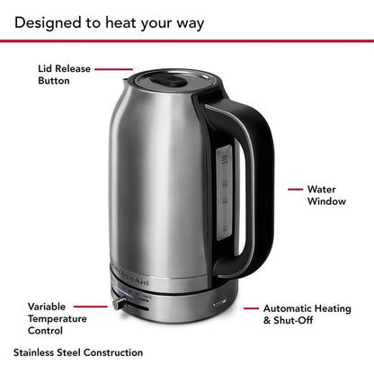 Kitchenaid KEK1701SX 1.7 Liter Electric Kettle