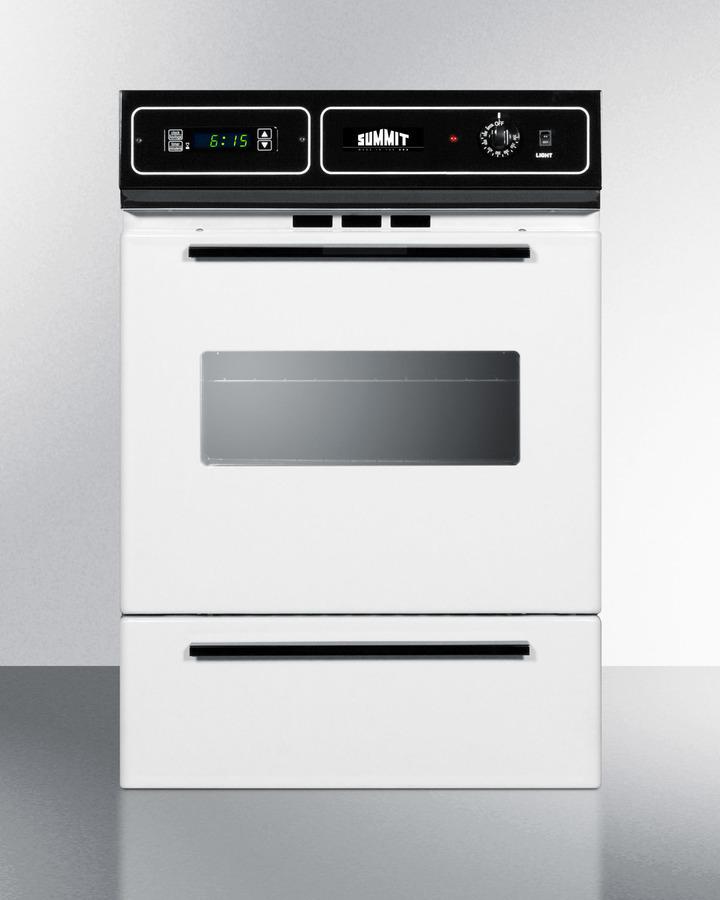 Summit 24" Wide Gas Wall Oven