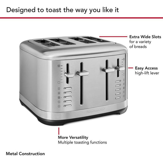 Kitchenaid KMT4109SX 4 Slice Toaster