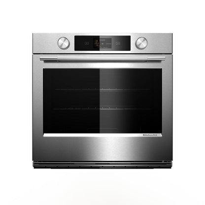 Kitchenaid KOES630SPS 30-inch Smart Electric Single Wall Oven with Assisted Cooking Modes - PrintShield™ Finish