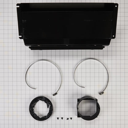 Kitchenaid W10620783 Ductless Downdraft Vent Kit, Black, Size: 20" L x 13" W x 12" H