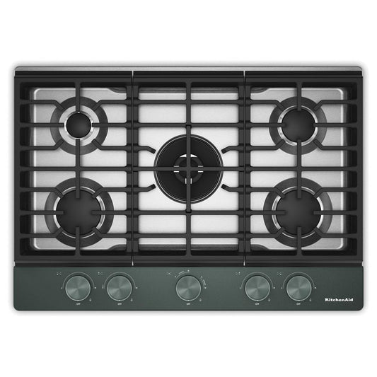 KCGK530SJP KitchenAid® 30 in. Gas Cooktop with 5 Burners and Integrated Wok Grate
