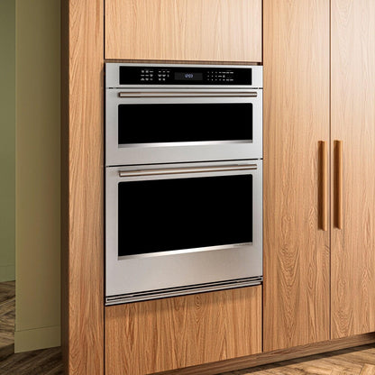 Kitchenaid KOEC527SPS 27-inch Electric Combo Wall Oven with No Preheat Air Fry Mode - PrintShield™ Finish