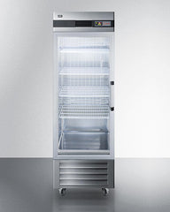 Summit SCR23SSGLH 23 CU.FT. Reach-in Refrigerator