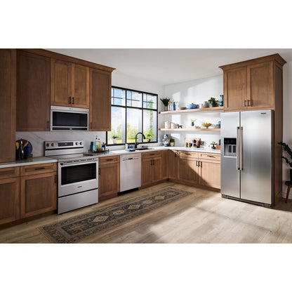 Maytag MFES7030SZ 30-Inch Wide Electric Range With Grill Mode and No Preheat Air Fry - 5.3 cu. ft.