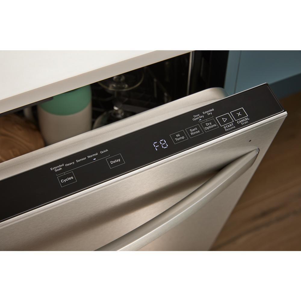 Whirlpool WDT550SAPZ 44 dBA ADA Compliant Dishwasher Flush with Cabinets with 3rd Rack