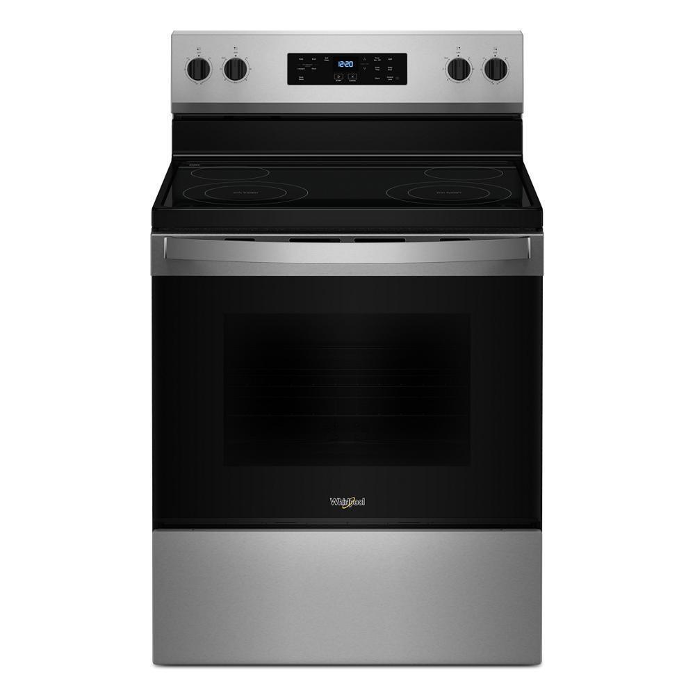 Whirlpool WFES3530RS 30-inch Electric Range with Self Clean