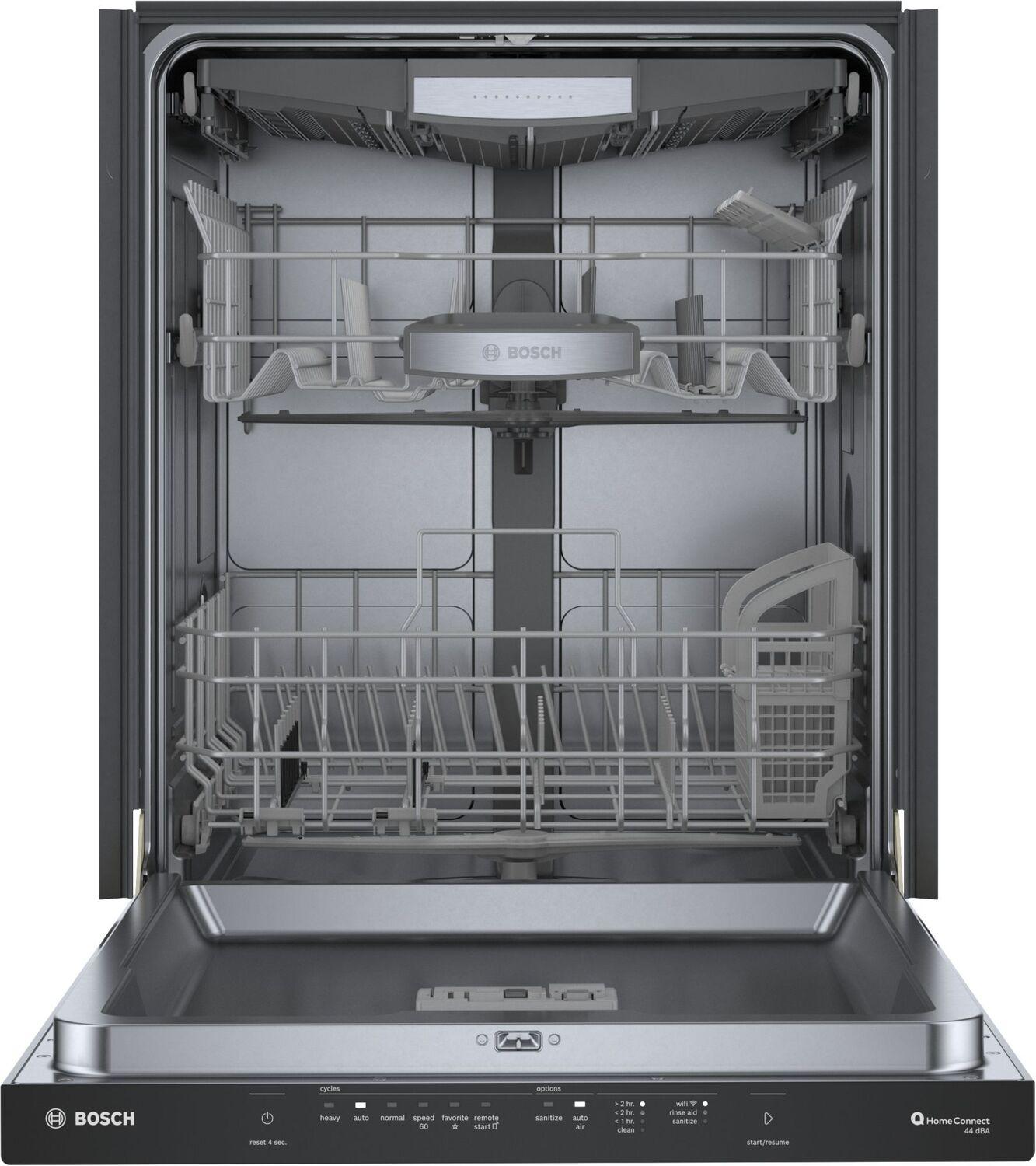 Bosch SHP65CM6N 500 Series, built-under dishwasher, 24'', Black