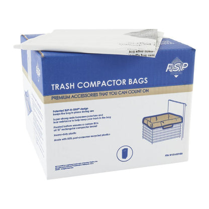 Maytag W10165294RB 60-Pack of Heavy-Duty Plastic Compactor Bags with Odor Remover for 15-IN Compactor Models