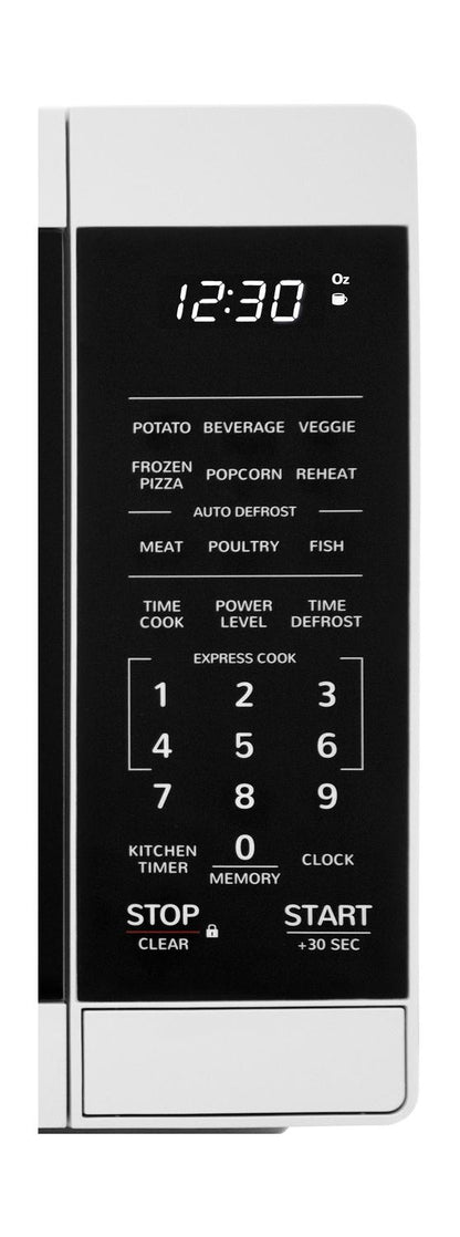 Sharp SMC0760HW 0.7 cu. ft. White Countertop Microwave Oven