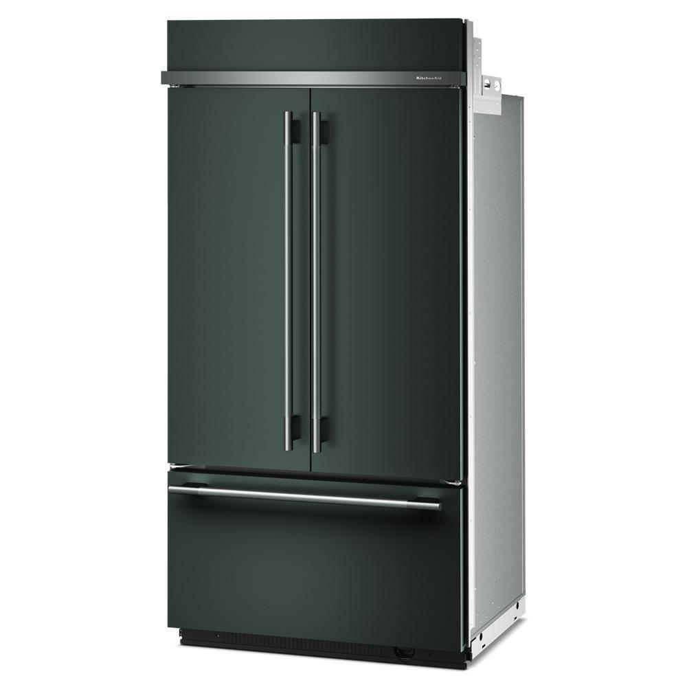 Kitchenaid KBFN542SJP 24.2 Cu. Ft. 42" Built-In French Door Bottom Mount Refrigerator with Platinum Interior