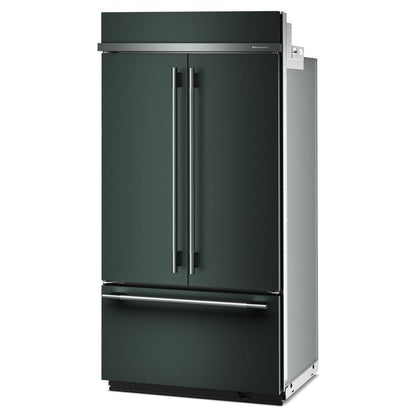 Kitchenaid KBFN542SJP 24.2 Cu. Ft. 42" Built-In French Door Bottom Mount Refrigerator with Platinum Interior