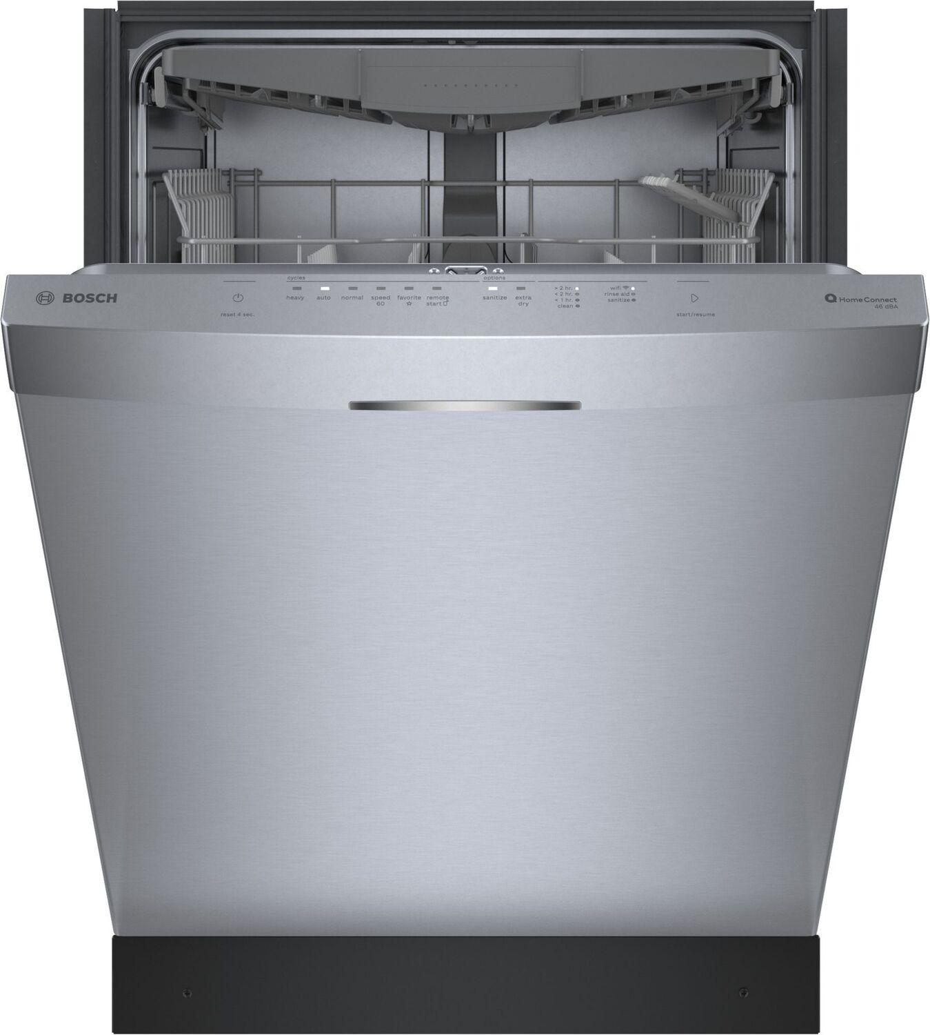Bosch SHS53CD5N 300 Series, built-under dishwasher, 24'', Brushed steel anti-fingerprint