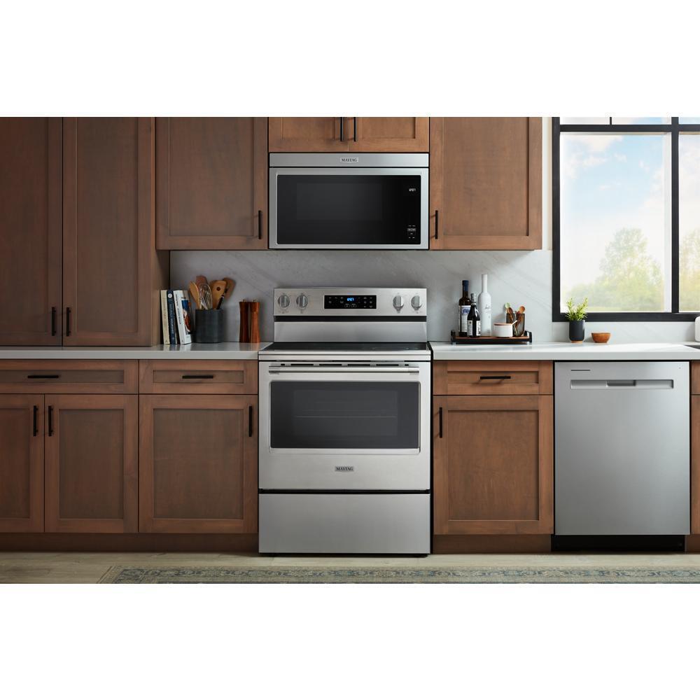Maytag MFES4030RS 30-Inch Wide Electric Range With Steam Clean - 5.3 cu. ft.
