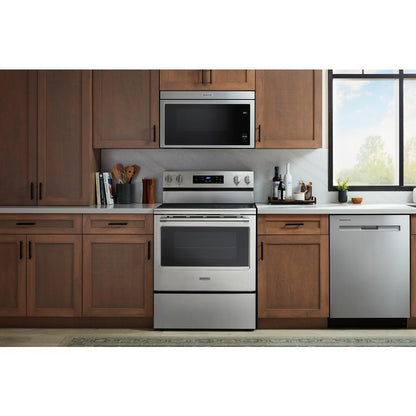 Maytag MFES4030RS 30-Inch Wide Electric Range With Steam Clean - 5.3 cu. ft.