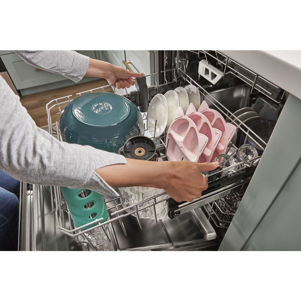 Whirlpool WDPS7024RV Eco Series Quiet Dishwasher with a washing 3rd Rack & Water Repellent Silverware Basket