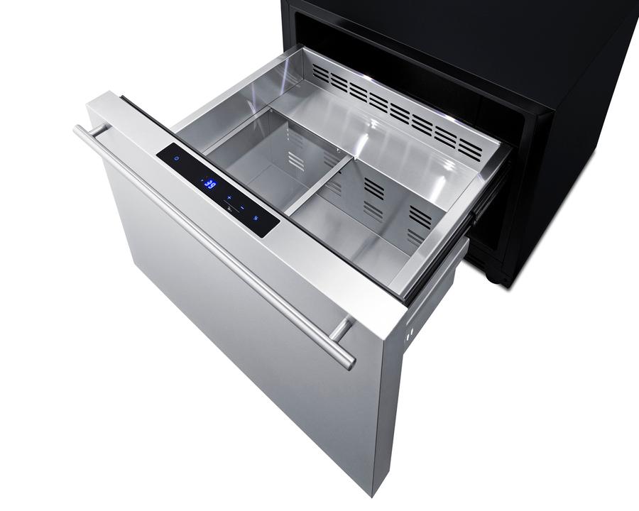 Summit SDR241OS 24" Wide Built-in Outdoor Drawer Refrigerator