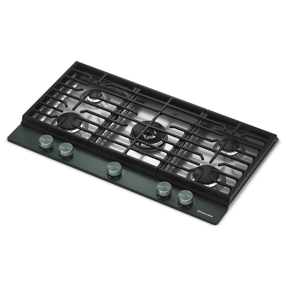 KCGK536SJP KitchenAid® 36 in. Gas Cooktop with 5 Burners and Integrated Wok Grate
