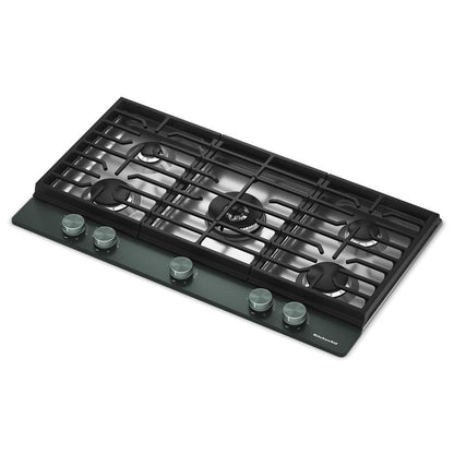 KCGK536SJP KitchenAid® 36 in. Gas Cooktop with 5 Burners and Integrated Wok Grate
