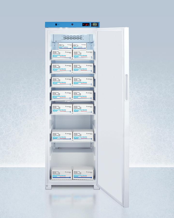 Summit ACR1601WNSF456 24" Wide Upright Medical Refrigerator, Certified To Nsf/ansi 456 Vaccine Storage Standard