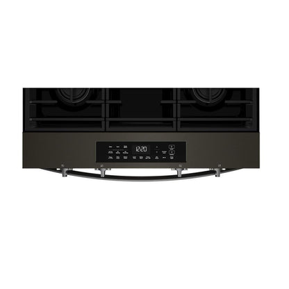 Whirlpool WSGS4530TV 30-inch Gas Smart Range with Air Cooking Technology and Steam Clean