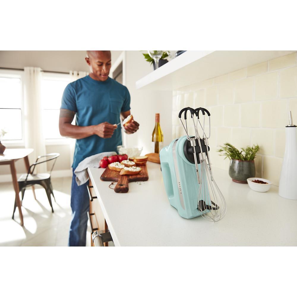 Kitchenaid KHM6118IC 6 Speed Hand Mixer with Flex Edge Beaters