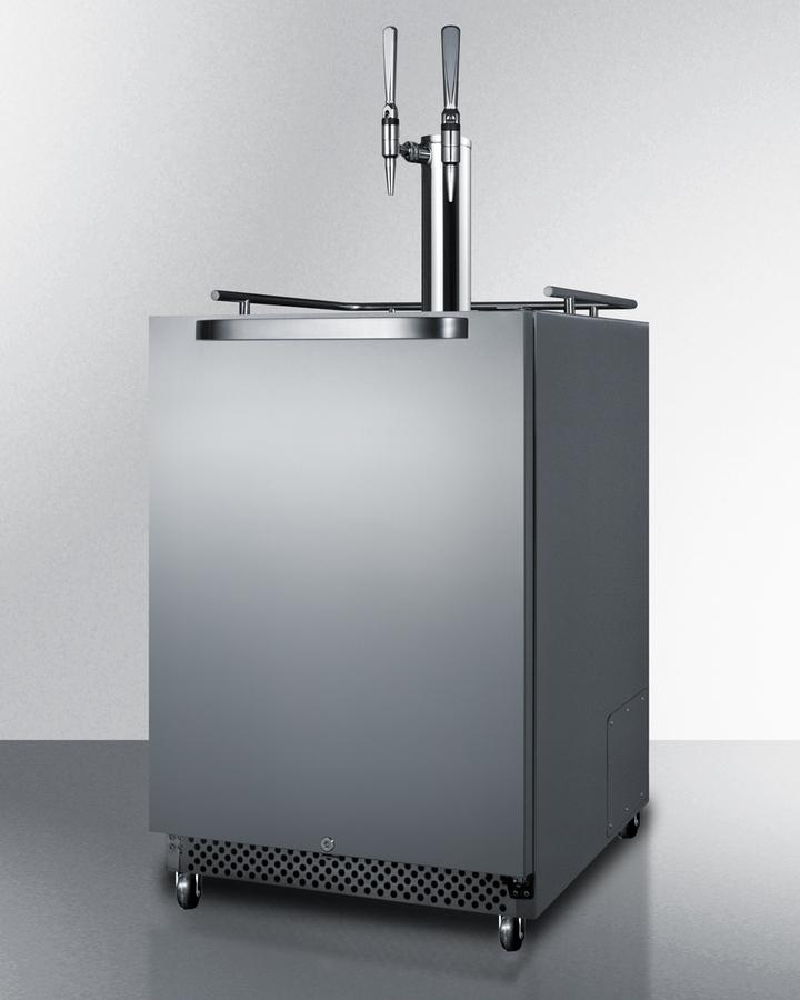 Summit 24" Wide Built-in Outdoor Nitro-infused Coffee Kegerator