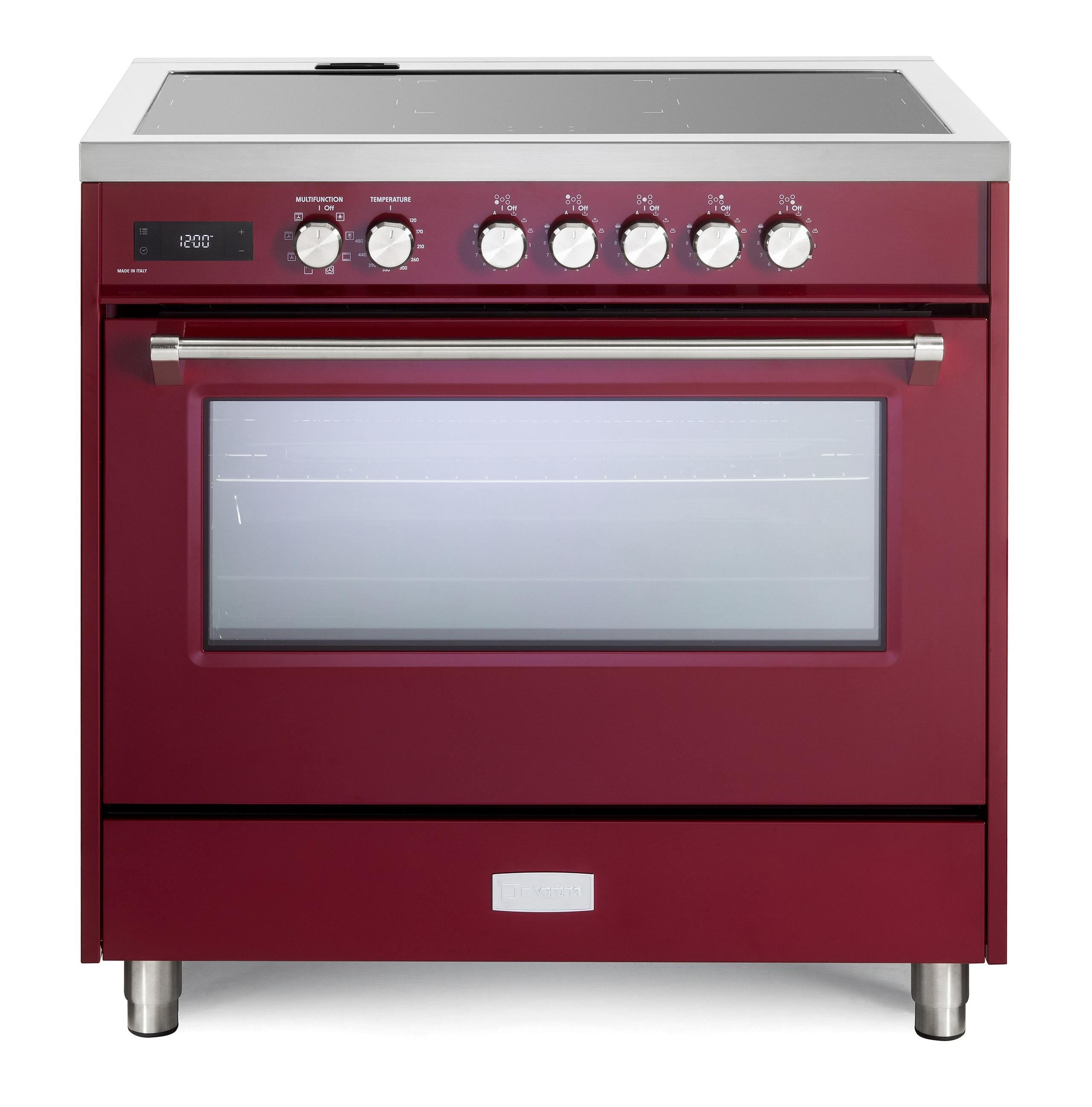 VUFSIE365BU Verona Ultima 36" Induction Range - Burgundy