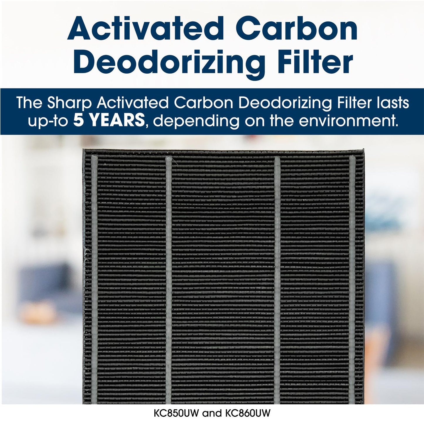 FZC150DFU Sharp Active Carbon KC860U Replacement Filter