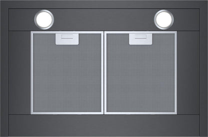 Bosch HCP80641UC 800 Series, wall-mounted cooker hood, 30'', Black stainless steel