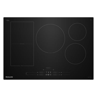 Kitchenaid KCIT730SBL 30" Temp Cook™ Induction Cooktop with 5 Cooking Zones