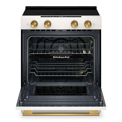 Kitchenaid KSES530SPL 5.3 Cu. Ft. Smart Slide-in Electric Range with Two Even-Heat™ Hyper Elements and Convection Cooking Modes