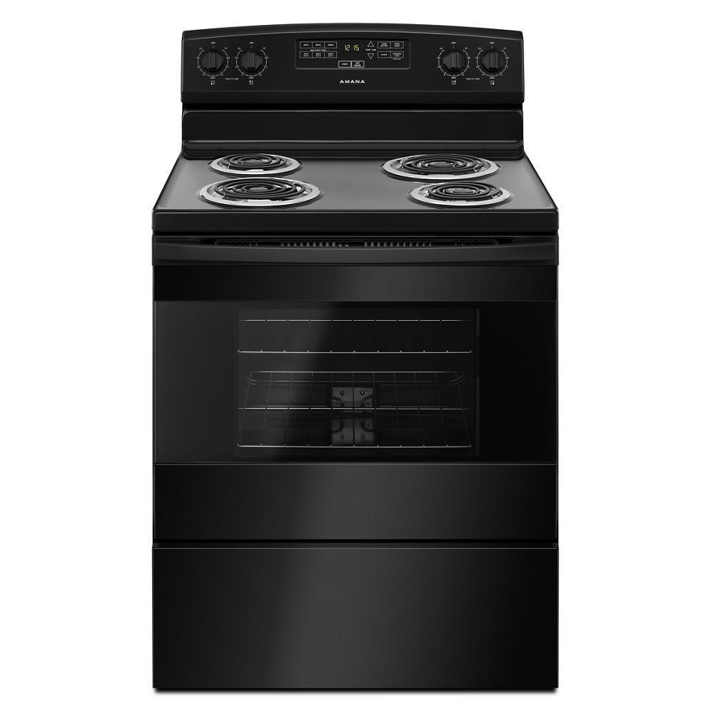 Amana ACR4303MFB 30-inch Amana® Electric Range with Bake Assist Temps